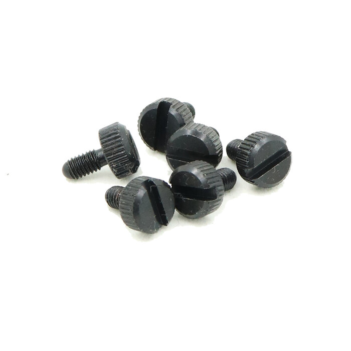 MannMade USA MannMade USA Thumb Screw for PRS Style Locking Tuners - Set of 6 - Black