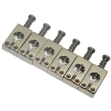MannMade USA MannMade USA - PRS SE Silver Sky Bridge Saddles - Nickel