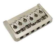 MannMade USA MannMade USA Hardtail Bridge - Nickel Satin - fits PRS 277 - Holcomb style guitars