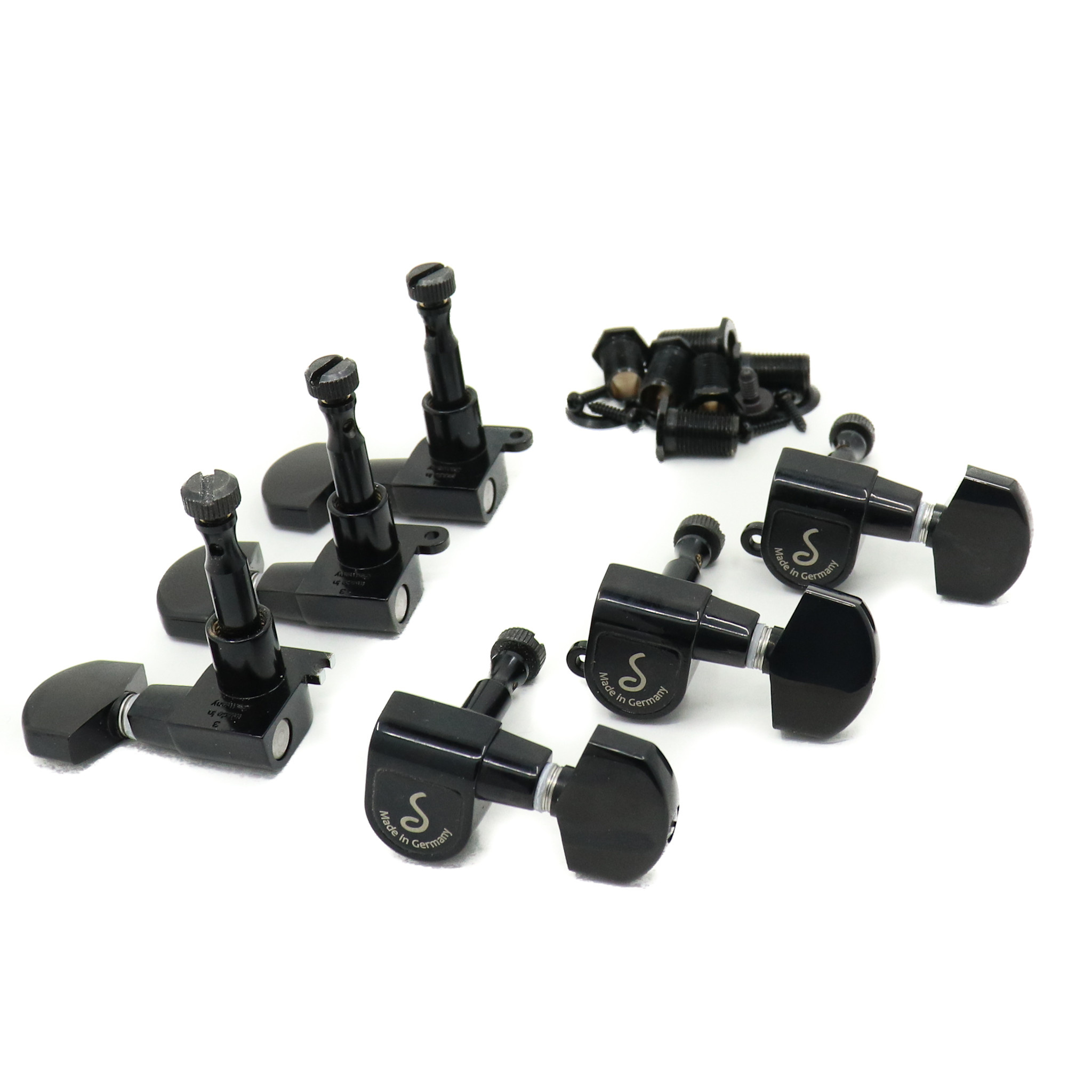 Schaller Schaller M6  Locking Tuner Set - Black