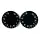 Allparts Vintage style Speed Knobs - Black - Set of 2