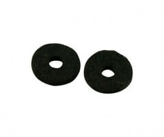 WD Music WD Strap Button Felt Cushion - Black - Set of 2