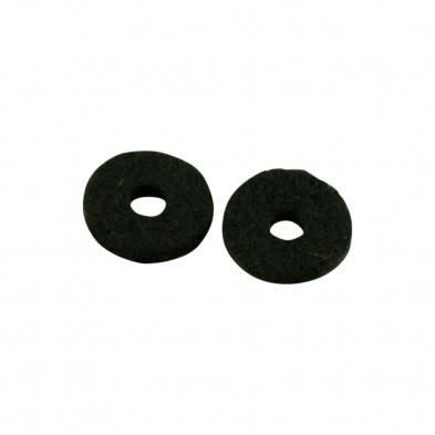 WD Music WD Strap Button Felt Cushion - Black - Set of 2