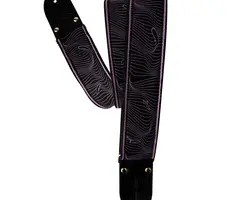 PRS Guitars PRS 2" Deluxe Retro Strap, Custom Jacquard, Pulsar Birds - Violet