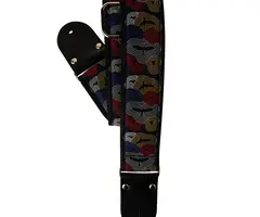 PRS Guitars PRS 2" Deluxe Retro Strap, Custom Jacquard, Sonar Birds - Multi-Color