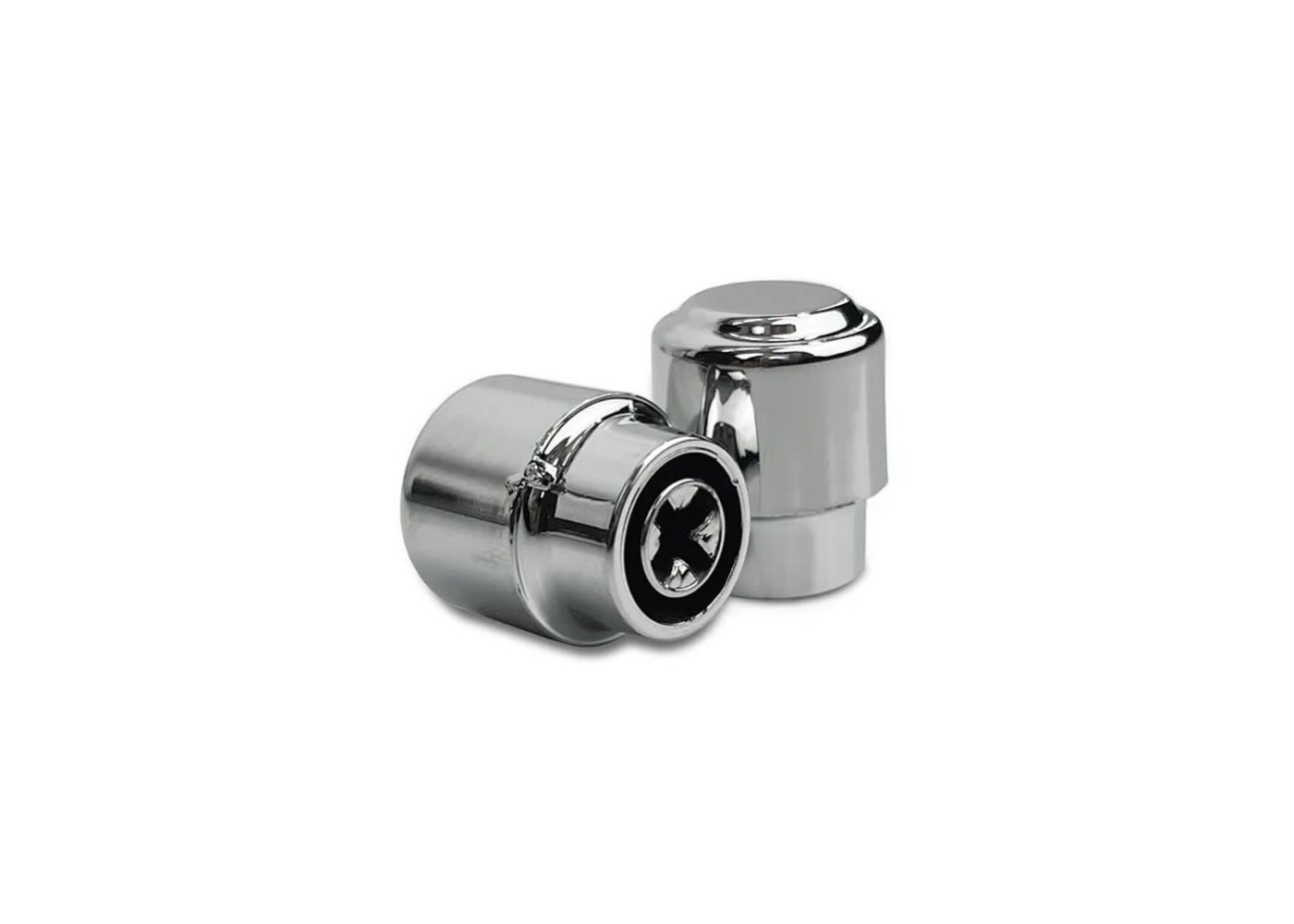 Allparts Vintage Style Tele Switch Tip, Chrome - Set of 2
