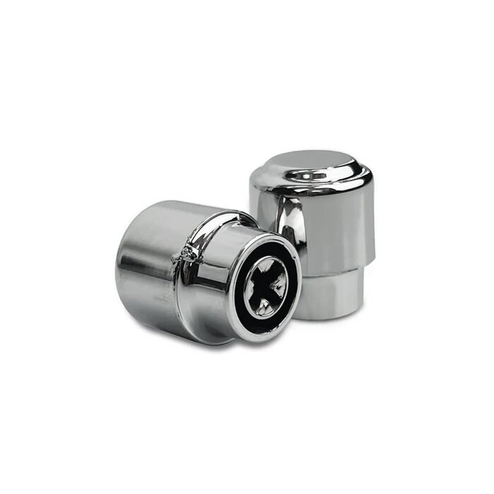 Allparts Vintage Style Tele Switch Tip, Chrome - Set of 2