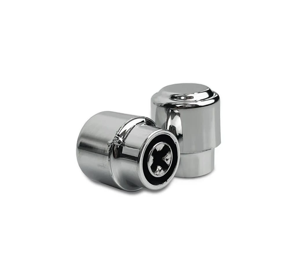 Allparts Vintage Style Tele Switch Tip, Chrome - Set of 2