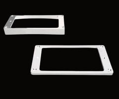 Allparts AllParts Slanted Humbucking Pickup Ring - White - Set of 2