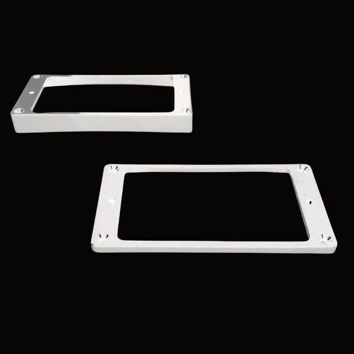 Allparts AllParts Slanted Humbucking Pickup Ring - White - Set of 2