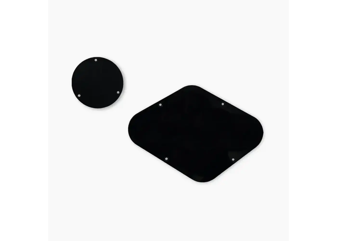 Allparts Allparts PG-0814 Backplates for Gibson® Les Paul® - Black