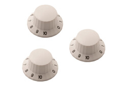 PRS Guitars PRS Silver Sky Knobs - White  - Set of 3