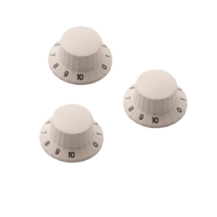 PRS Guitars PRS Silver Sky Knobs - White  - Set of 3