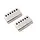 Humbucker Pickup Cover - 49.2mm - Nickel - Set of 2 - Fits PRS US Pickups