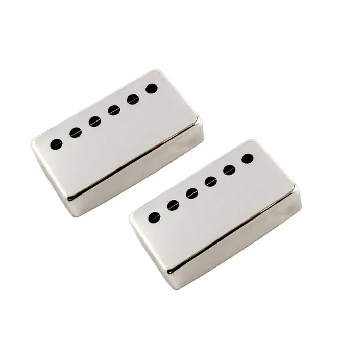 Allparts Humbucker Pickup Cover - 49.2mm - Nickel - Set of 2 - Fits PRS US Pickups