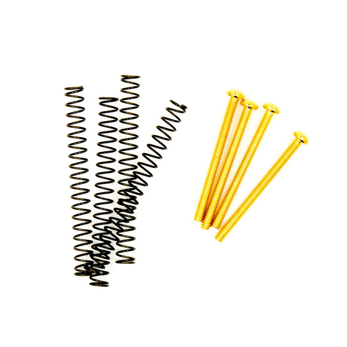Allparts Humbucker Pickup Height Adjusting Screw Set - Gold