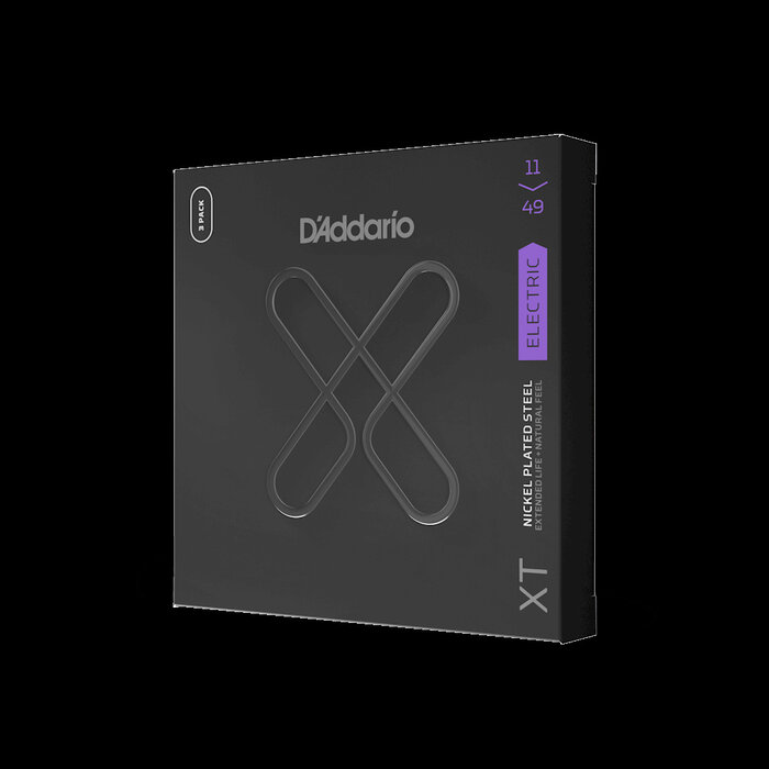 D'Addario D'Addario  XT Nickel Coated Electric Strings  Medium 11-49, 3 Pack