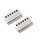 Humbucker Pickup Cover - 50mm - Nickel - Set of 2 - Fits PRS SE "S" Pickups