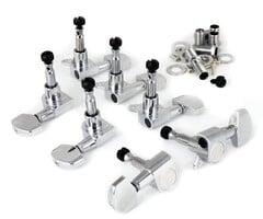 MannMade USA MannMade USA SE Locking Tuner Set - 7 String - Chrome