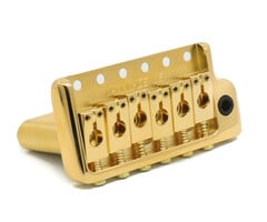MannMade USA MannMade USA Tremolo Bridge - Gold/Polished Saddles - fits PRS style guitars - Slightly Imperfect