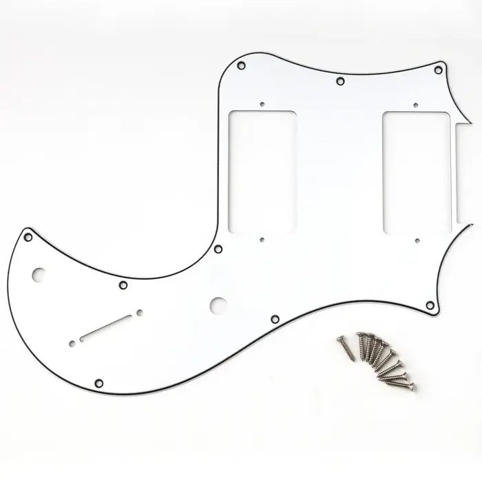 PRS Guitars PRS Standard 24 S2 Pickguard, 3-Ply White, Black, White