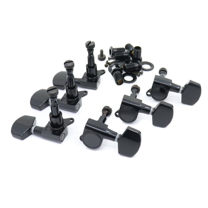 MannMade USA MannMade USA SE Locking Tuner Set - Black Chrome