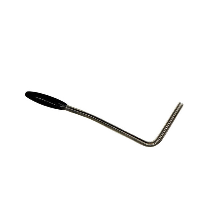 MannMade USA MannMade USA "Gilmour" PUSH-IN Tremolo Arm - Black Nickel - Left Hand - Metric