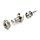 Schaller S-Locks Security Strap Locks - Medium - Nickel