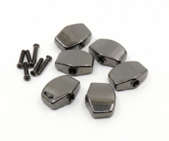 MannMade USA MannMade USA Tuner Buttons, Large - Black Nickel - Fits PRS SE Tuners