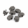 MannMade USA Tuner Buttons, Large - Black Chrome - Fits PRS SE Tuners