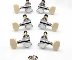 PRS Guitars PRS-Designed SE Tuners w/ Wing Button, Locking - Nickel w/ Ivory Buttons