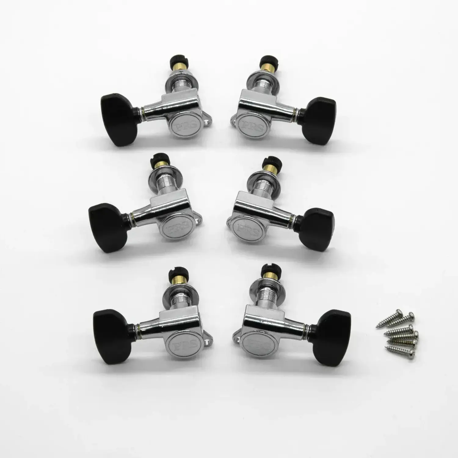 PRS-Designed SE Locking Tuners w/ Wing Button - Nickel w/ Black