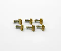 PRS Guitars PRS Two Piece Bridge Saddles - Set of Six - Brass
