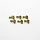 PRS Two Piece Bridge Saddles - Set of Six - Brass