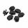 MannMade USA Tuner Buttons, Large - Black Chrome - Fits PRS SE Tuners