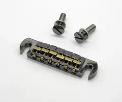 PRS Guitars PRS Adjustable Stoptail Bridge with Studs - Smoked Black