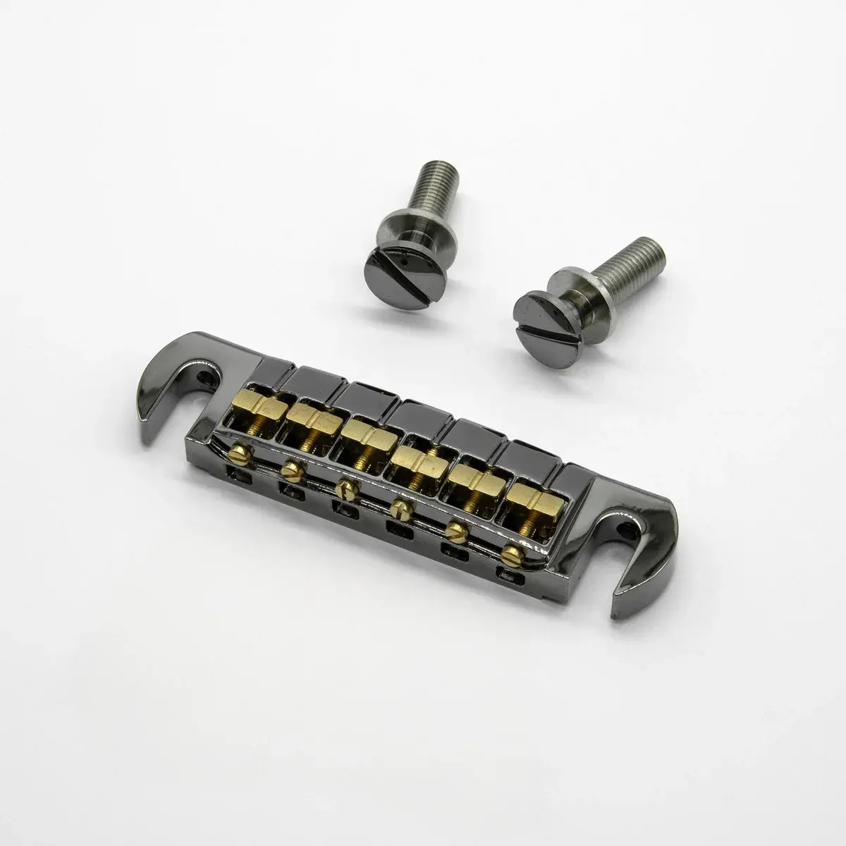 PRS Guitars PRS Adjustable Stoptail Bridge with Studs - Smoked Black