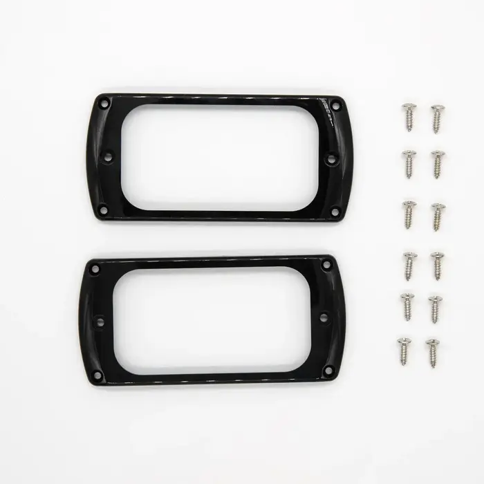 PRS Guitars PRS SE Series Pickup Rings (Hum/Hum Uncovered) - Black -  Set of 2