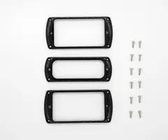 PRS Guitars PRS SE Series Pickup Rings (Hum/NF DD/Hum) - Black - Set of 3