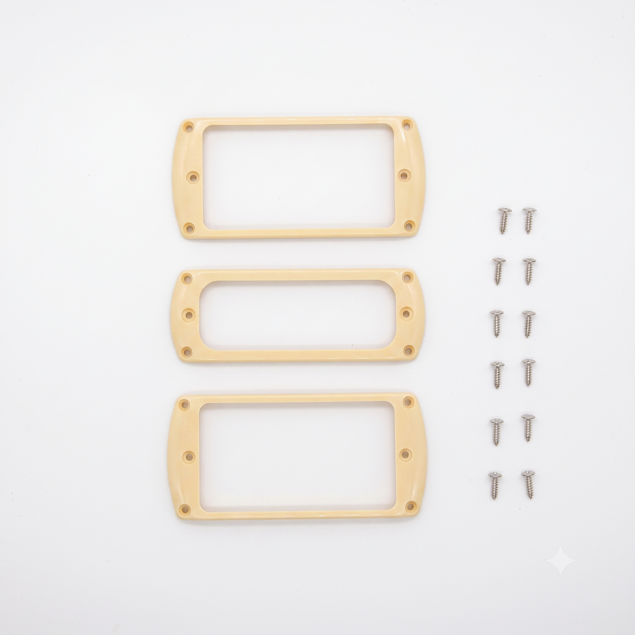 PRS Guitars PRS SE Series Pickup Rings (Hum/NF DD/Hum) - Ivory - Set of 3
