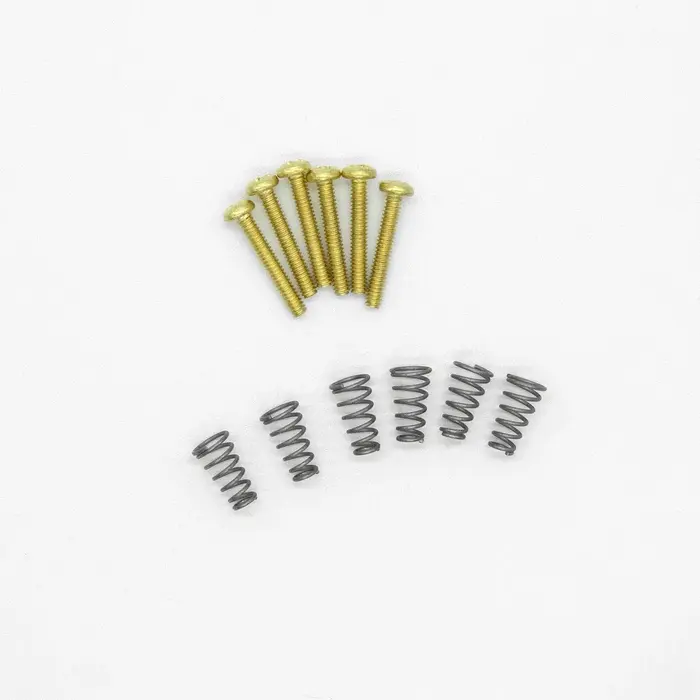 PRS Guitars PRS Two Piece Bridge Intonation Screws & Springs - Set of Six