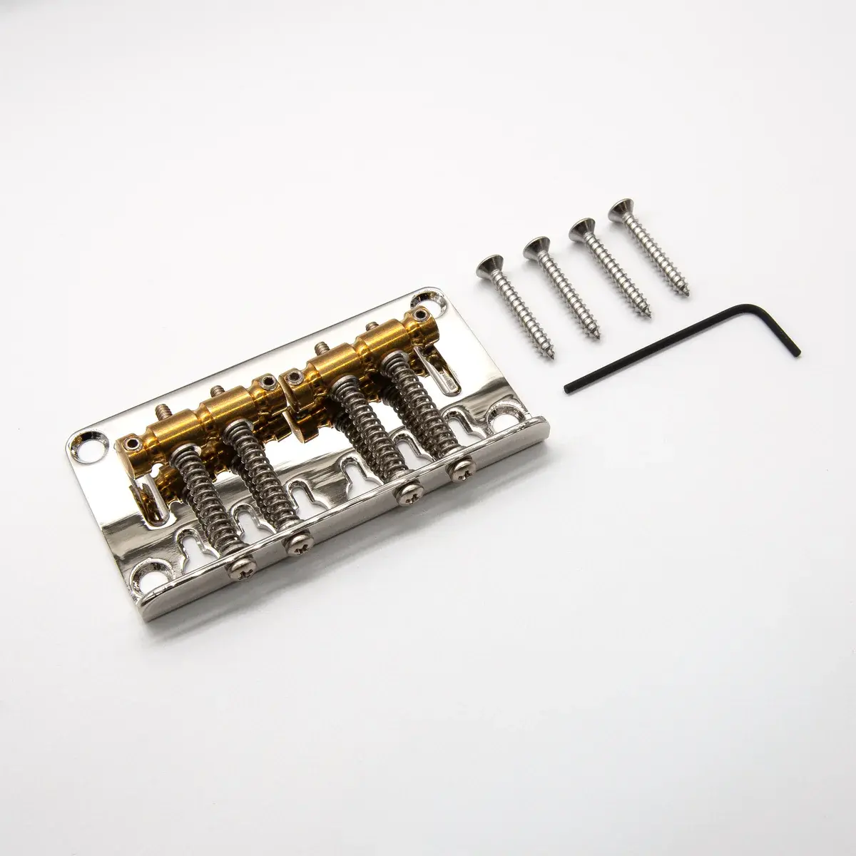 PRS Guitars PRS NF 53 Plate Style Bridge - Steel w/ Brass Saddles