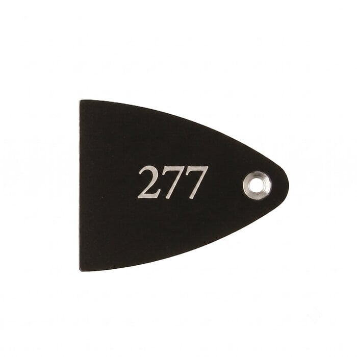 PRS Guitars PRS "277" Truss Rod Cover - Black Plastic - Fits PRS SE Series