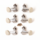 PRS-Designed Non-Locking Tuners w/ Wing Button - Chrome w/ Ivory Buttons