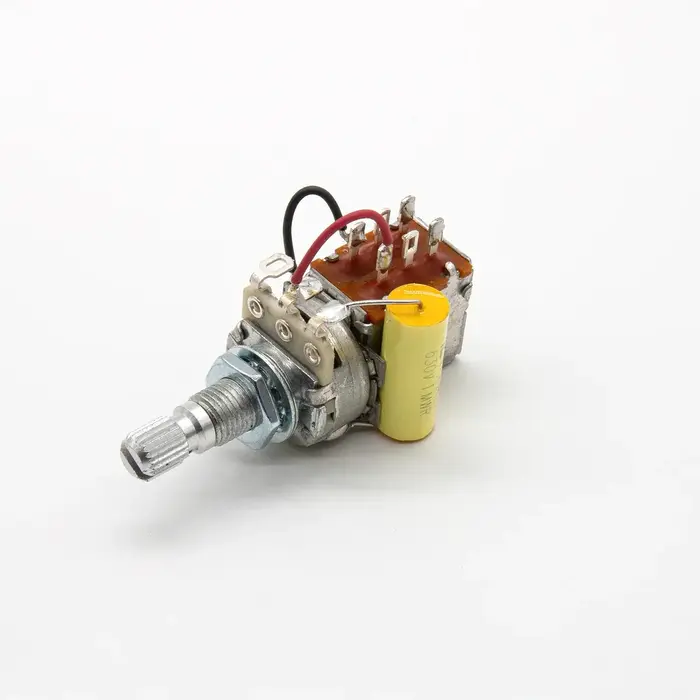 PRS Guitars PRS 500K Medium-Shaft Push Pull Potentiometer with .047 uF Capacitor [Fiore Tone]