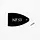 PRS SE Series "NF 53" Truss Rod Cover - Black Plastic