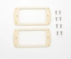 PRS Guitars PRS SE Series Covered Pickup Rings, (Hum/Hum) - Ivory - Set of 2