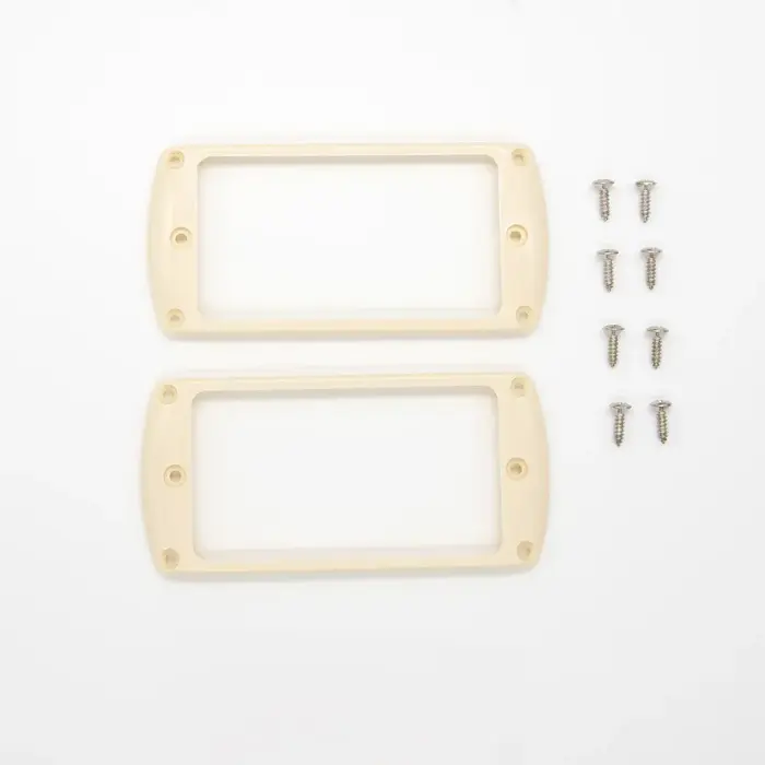 PRS Guitars PRS SE Series Covered Pickup Rings, (Hum/Hum) - Ivory - Set of 2