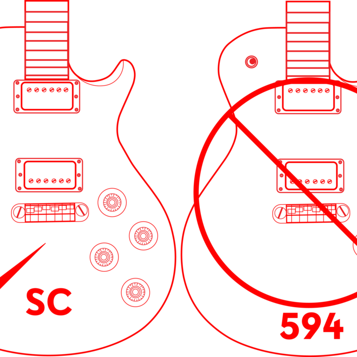 Gunstreet Gunstreet Classic PRS "SC" Single Cut Coil tapping Solderless Wiring Harness