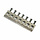 MannMade USA Bridge Saddles - PRS - Polished - Nickel - 7-String